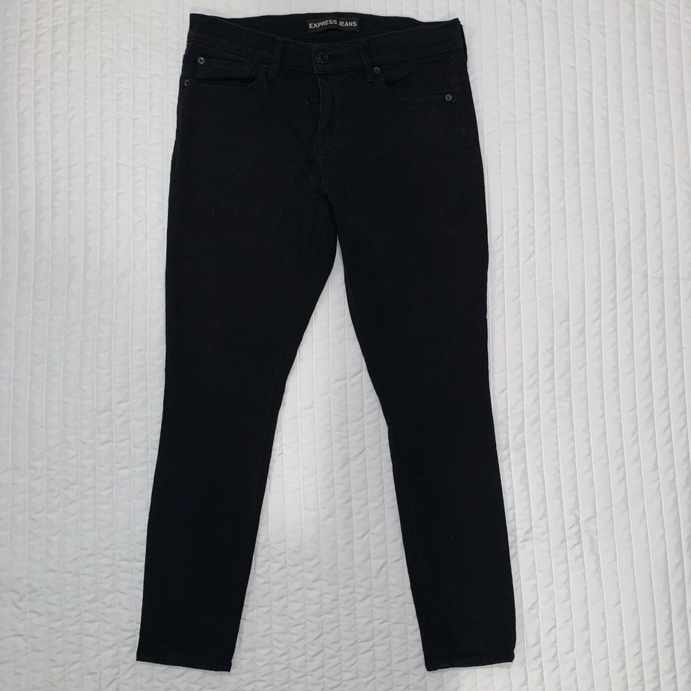 Black jeggings